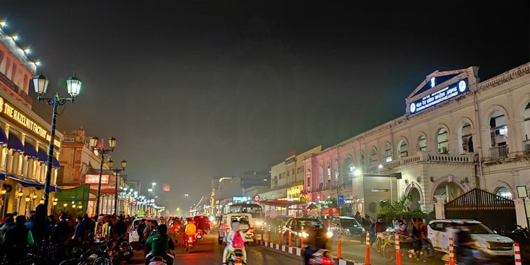 Hazratganj in Lucknow