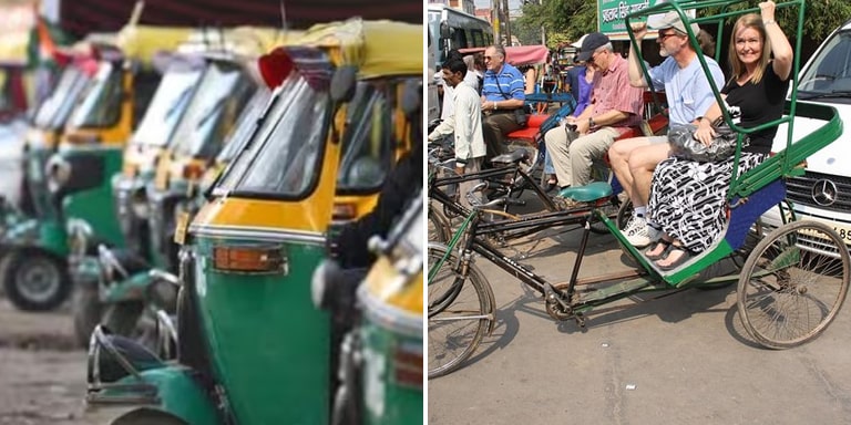 Rikshaw in Lucknow